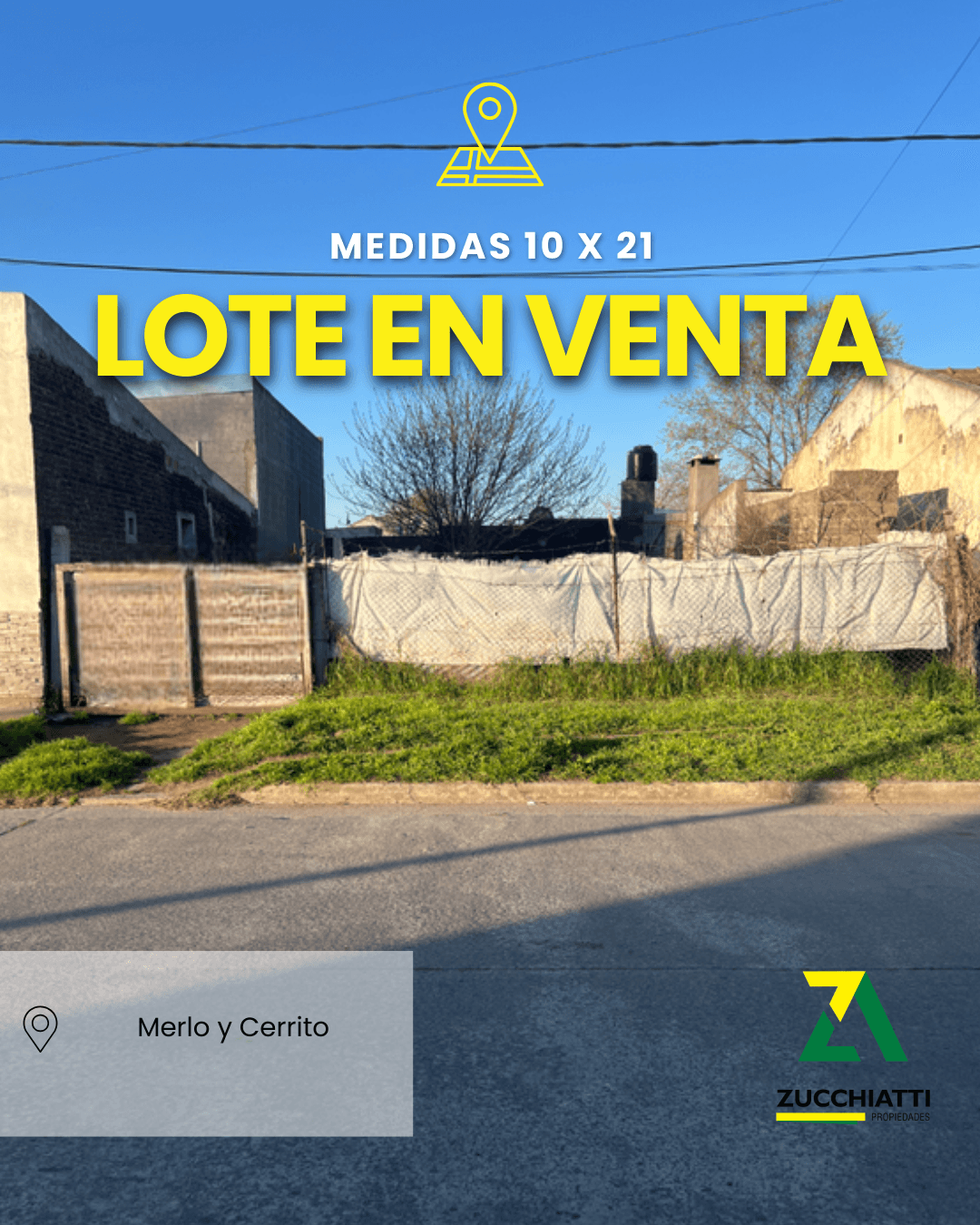 Venta lote zona Racing