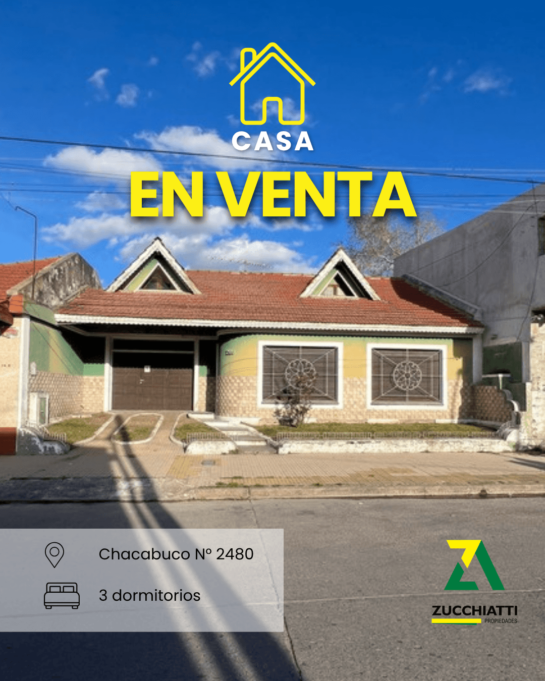 Venta chalet a refaccionar Pueblo nuevo
