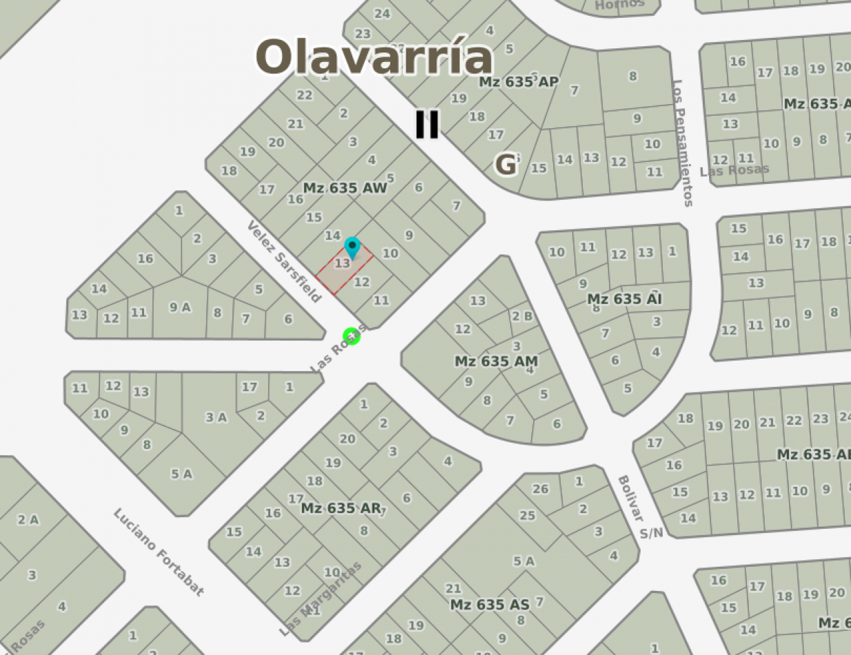 Venta lote Villa Aurora